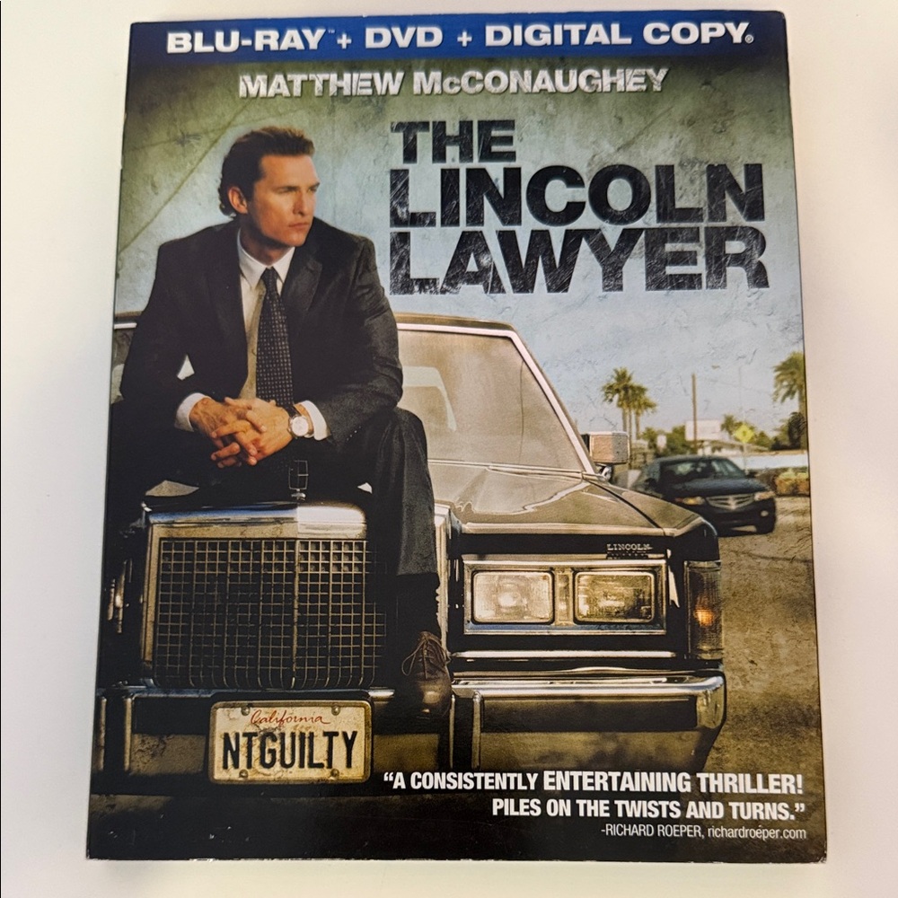 The Lincoln Lawyer Blu-ray + DVD